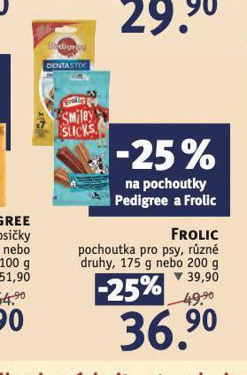 Rossmann Frolic pochoutka pro psy nabídka