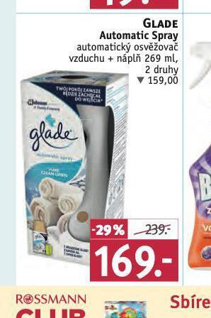 Rossmann Glade automatic spray nabídka