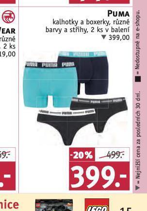 Rossmann Puma kalhotky nabídka