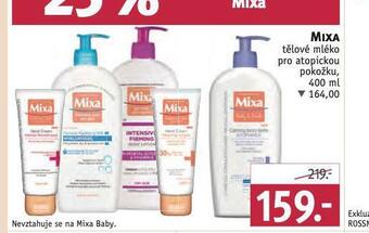 Rossmann Mixa tělové mléko nabídka