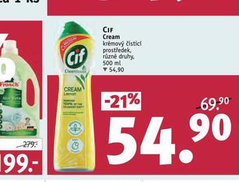 Rossmann Cif cream krémový čistící prostředek nabídka