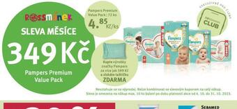 Rossmann Pampers dětské plenky nabídka