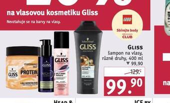 Rossmann Gliss šampon nabídka