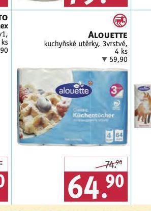 Rossmann Alouette kuchyňské utěrky nabídka