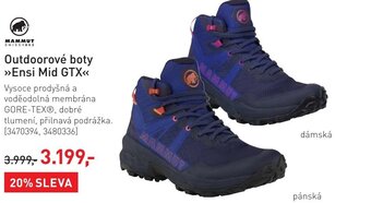 Intersport Outdoorové boty Ensi Mid GTX nabídka
