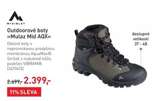Intersport Outdoorové boty Mulaz Mid AQX nabídka