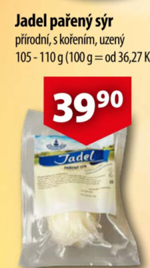CBA Jadel pařený sýr nabídka