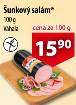 CBA Šunkový salám nabídka