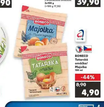 Kaufland Boneco tatarská omáčka / majolka nabídka
