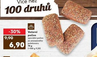 Kaufland Večerní pečivo nabídka