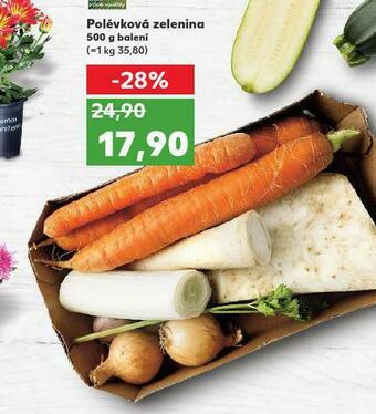Kaufland Polévková zelenina nabídka