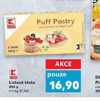 Kaufland Listové těsto nabídka