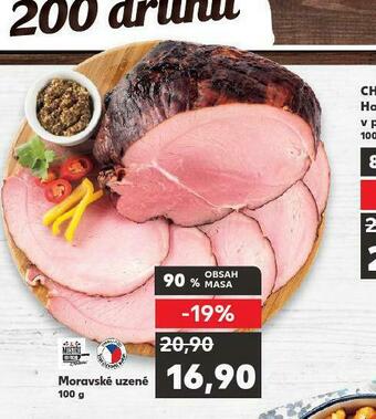 Kaufland Moravské uzené nabídka