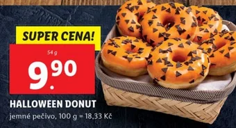 Lidl HALLOWEEN DONUT nabídka