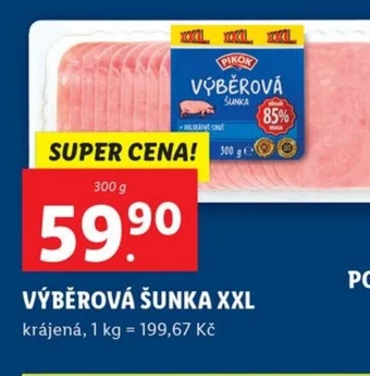 Lidl VÝBĚROVÁ ŠUNKA XXL nabídka
