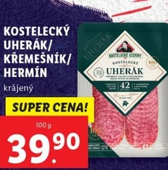 Lidl KOSTELECKÝ UHERÁK/ KŘEMEŠNÍK/ HERMIN nabídka