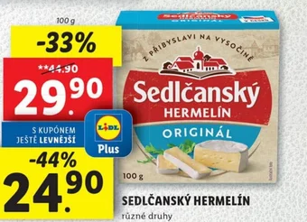 Lidl SEDLČANSKÝ HERMELÍN nabídka