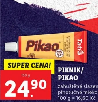 Lidl PIKNIK/ PIKAO nabídka
