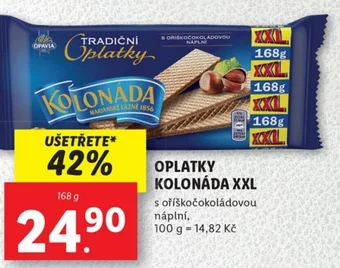 Lidl OPLATKY KOLONÁDA XXL nabídka