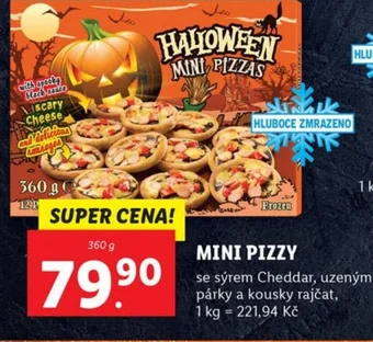 Lidl MINI PIZZY nabídka