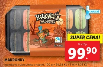 Lidl MAKRONKY nabídka