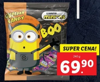 OVOCNÉ BONBONY S MOTIVEM MIMONI