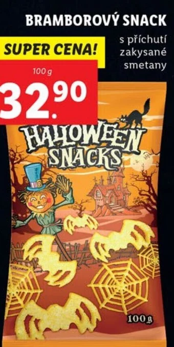 Lidl BRAMBOROVÝ SNACK nabídka