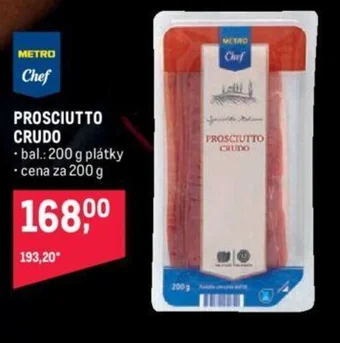 Makro PROSCIUTTO CRUDO nabídka