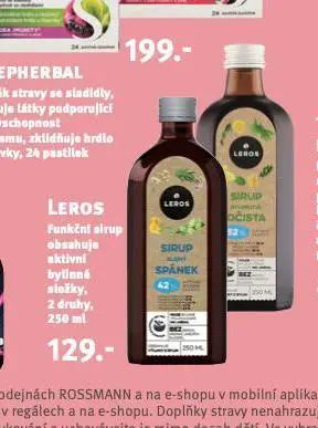 Leros funkční sirup