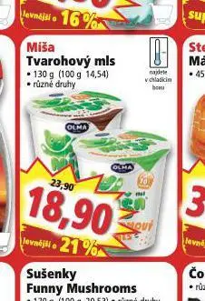 Norma Míša tvarohový mls nabídka