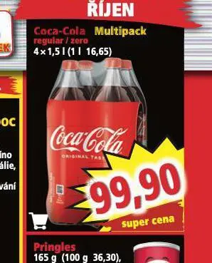 Norma Coca cola multipack nabídka