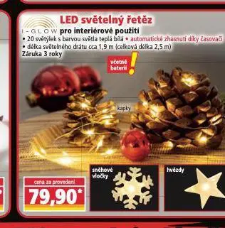 Norma Led světelný řetěz nabídka