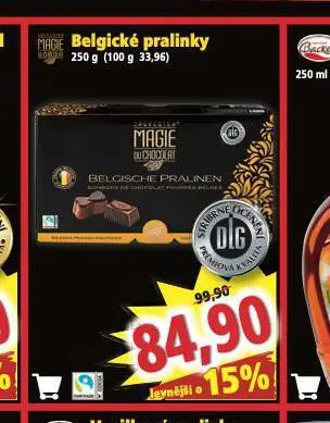 Norma Belgické pralinky nabídka