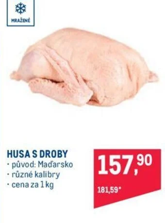 Makro HUSA S DROBY nabídka