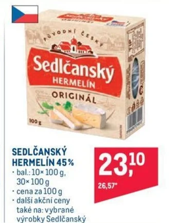 Makro SEDLČANSKÝ HERMELÍN 45% nabídka