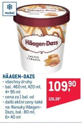 Makro HÄAGEN-DAZS nabídka