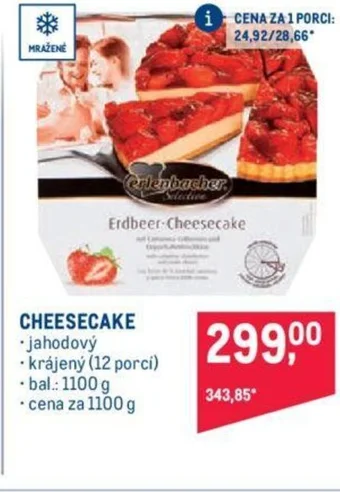 Makro CHEESECAKE nabídka