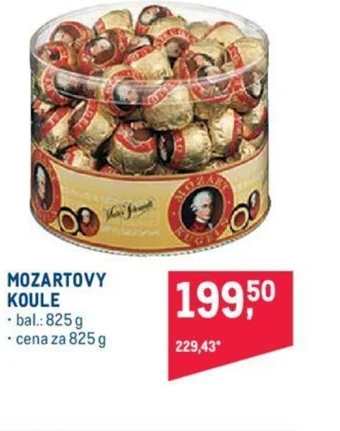Makro MOZARTOVY KOULE nabídka