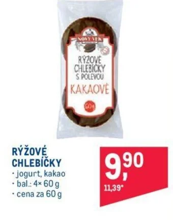 Makro RÝŽOVÉ CHLEBÍČKY nabídka