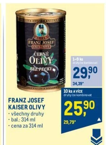 Makro FRANZ JOSEF KAISER OLIVY nabídka