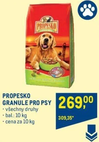Makro PROPESKO GRANULE PRO PSY nabídka