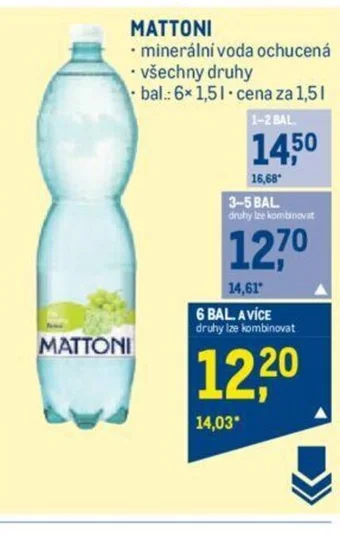 Makro MATTONI nabídka