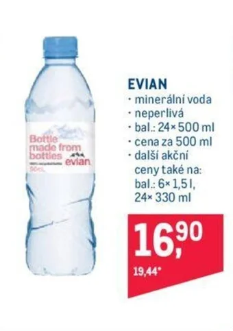 Makro EVIAN nabídka