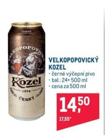 Makro VELKOPOPOVICKÝ KOZEL nabídka