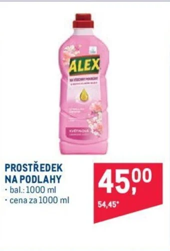 Makro PROSTŘEDEK NA PODLAHY nabídka