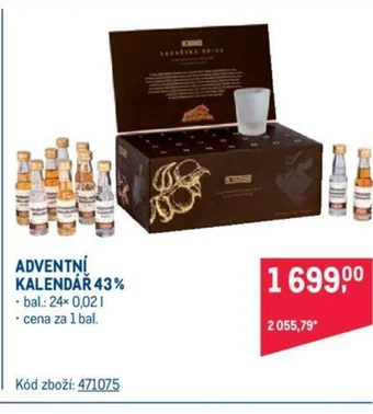 Makro ADVENTNÍ KALENDÁŘ 43% nabídka