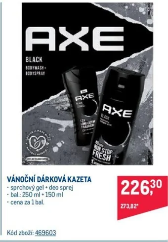 Makro AXE VÁNOČNÍ DÁRKOVÁ KAZETA nabídka