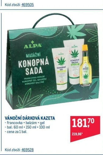 Makro VÁNOČNÍ DÁRKOVÁ KAZETA nabídka