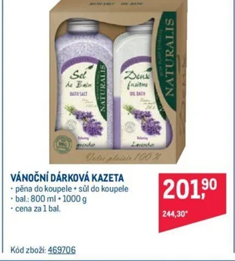 Makro VÁNOČNÍ DÁRKOVÁ KAZETA nabídka
