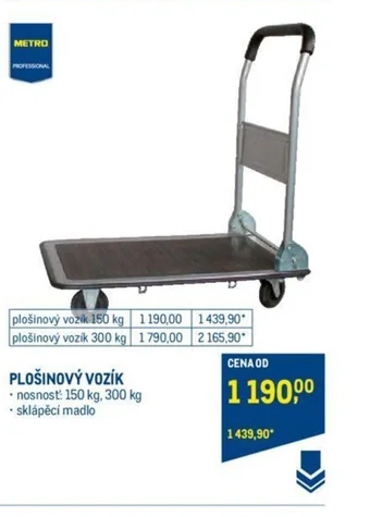 Makro PLOŠINOVÝ VOZÍK nabídka